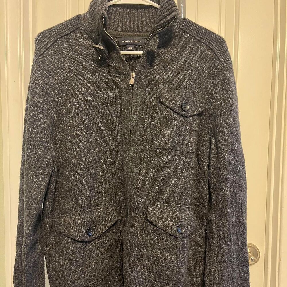 Banana-republic Men's Navy Jumper